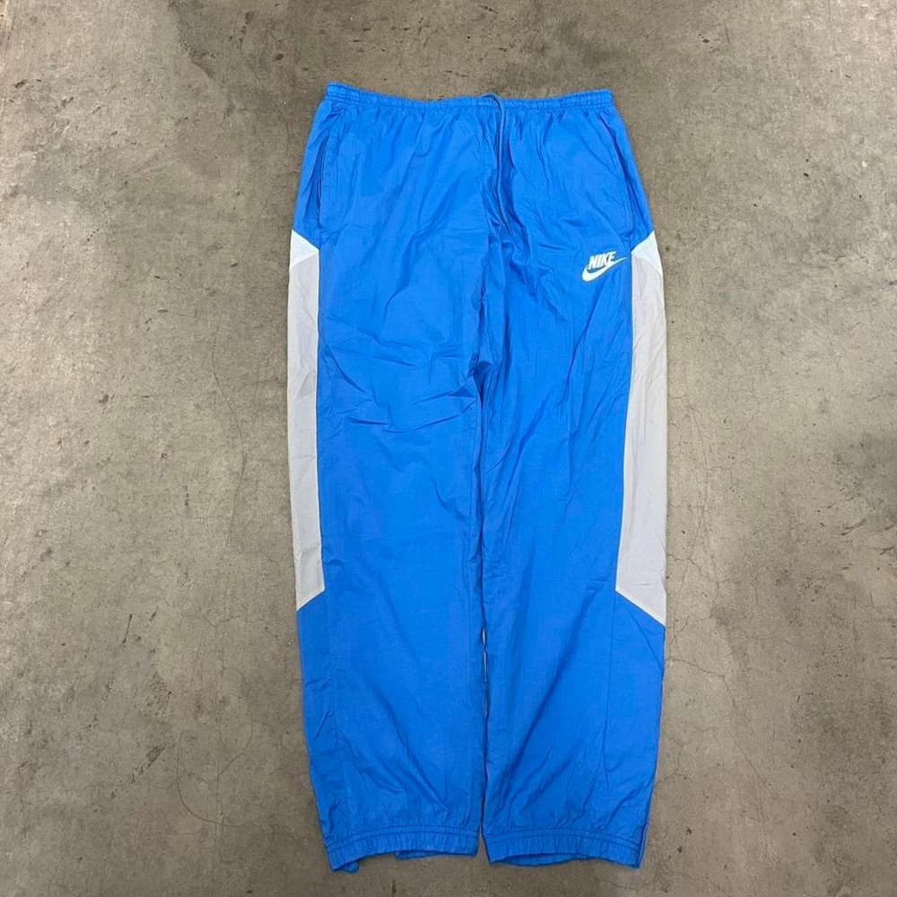 Essential blue striped Nike baggy track pants‎